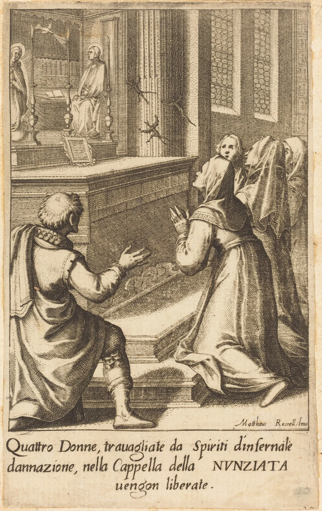 Four Women, detail