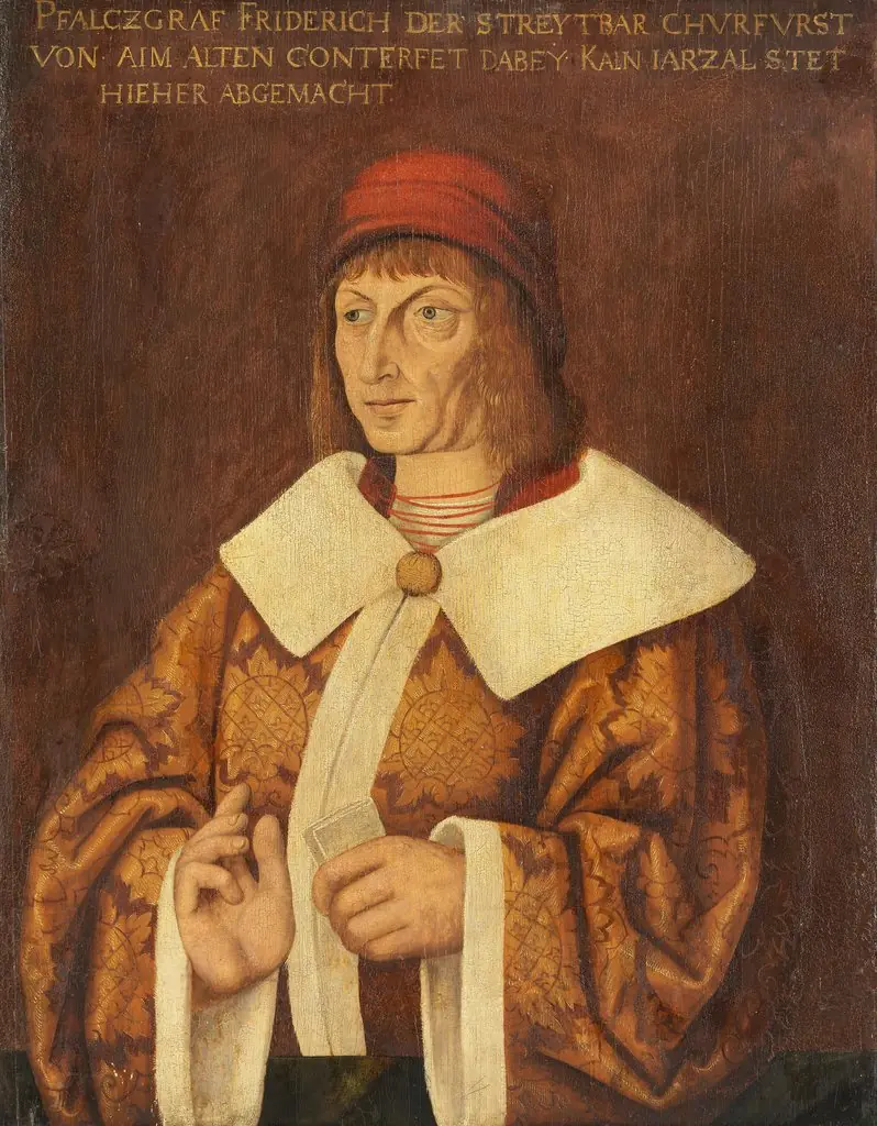 Kurfürst Friedrich I. der Siegreiche, by Peter Gertner, unspecified, 1531