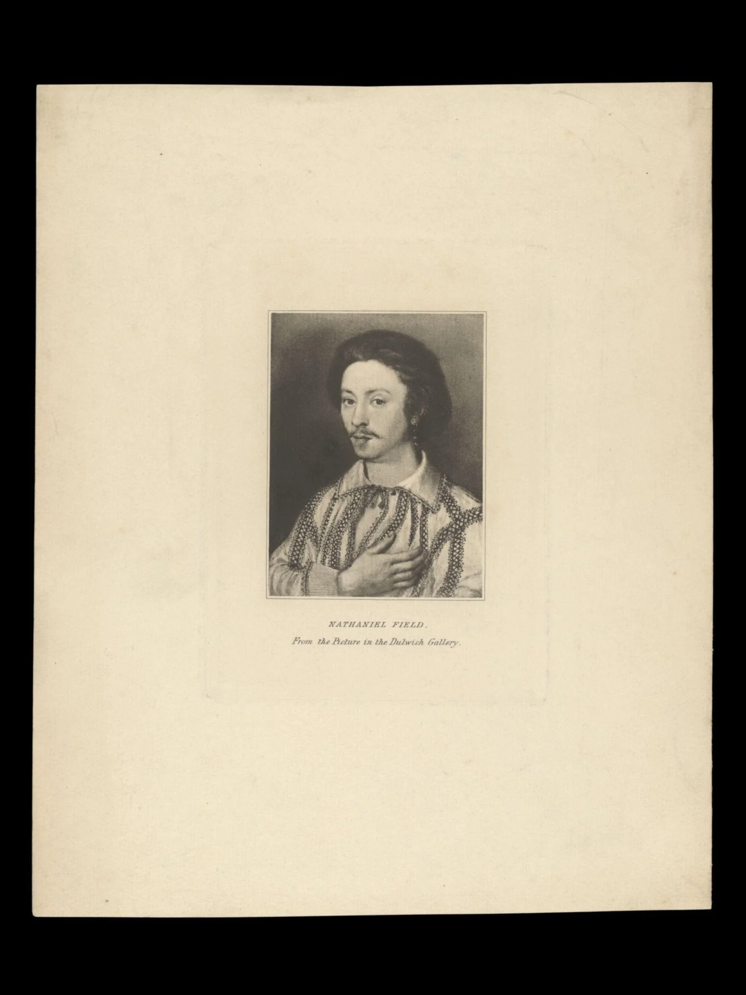 H Beard Print Collection, detail
