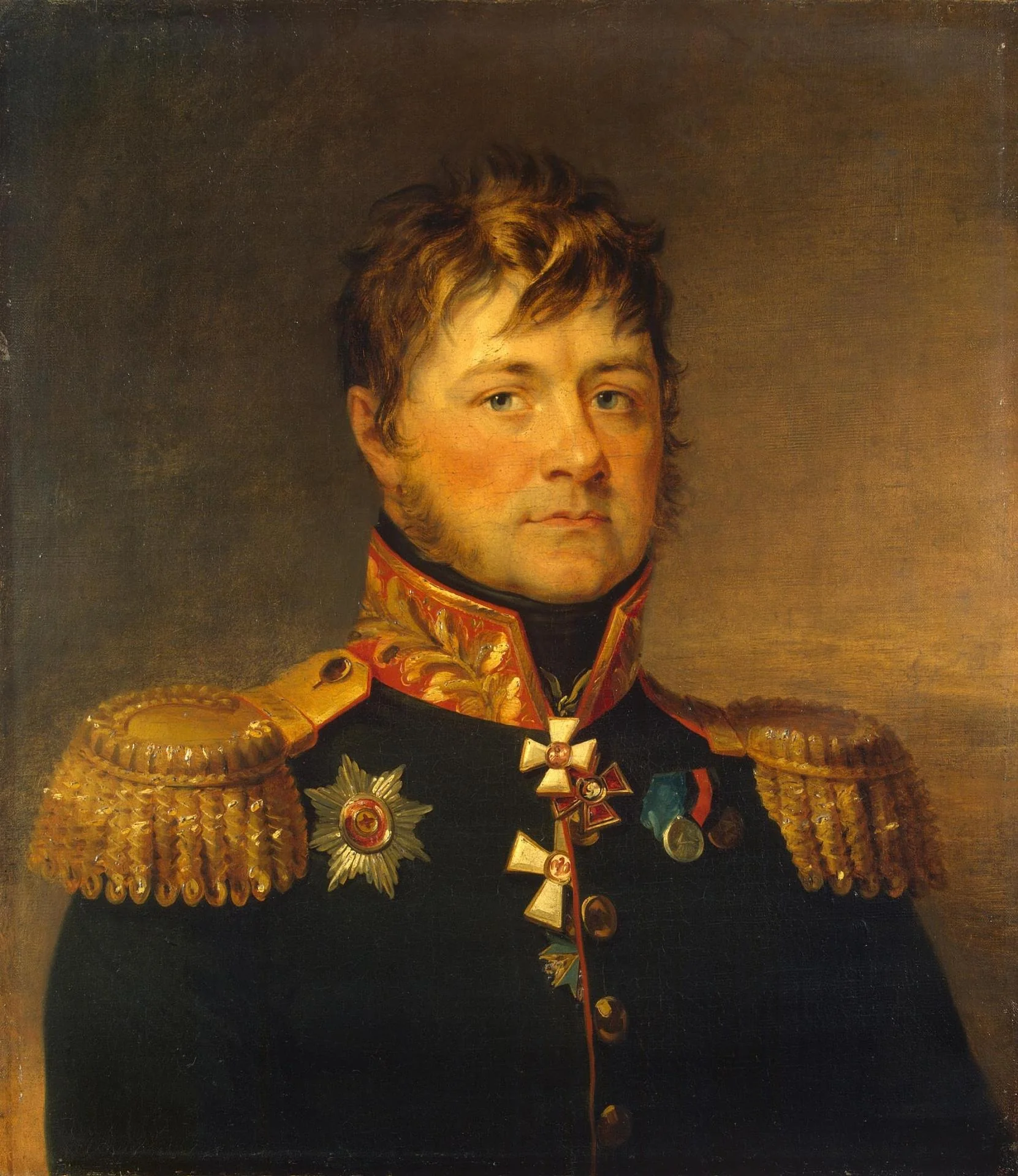 Portrait of Ivan L. Paul (1768-1840), detail