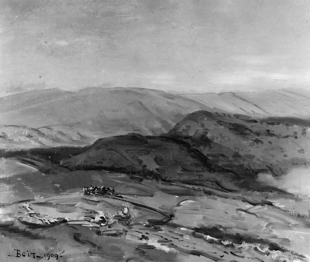 Afternoon in the Apennines, by Edward Darley Boit, oil, 1909