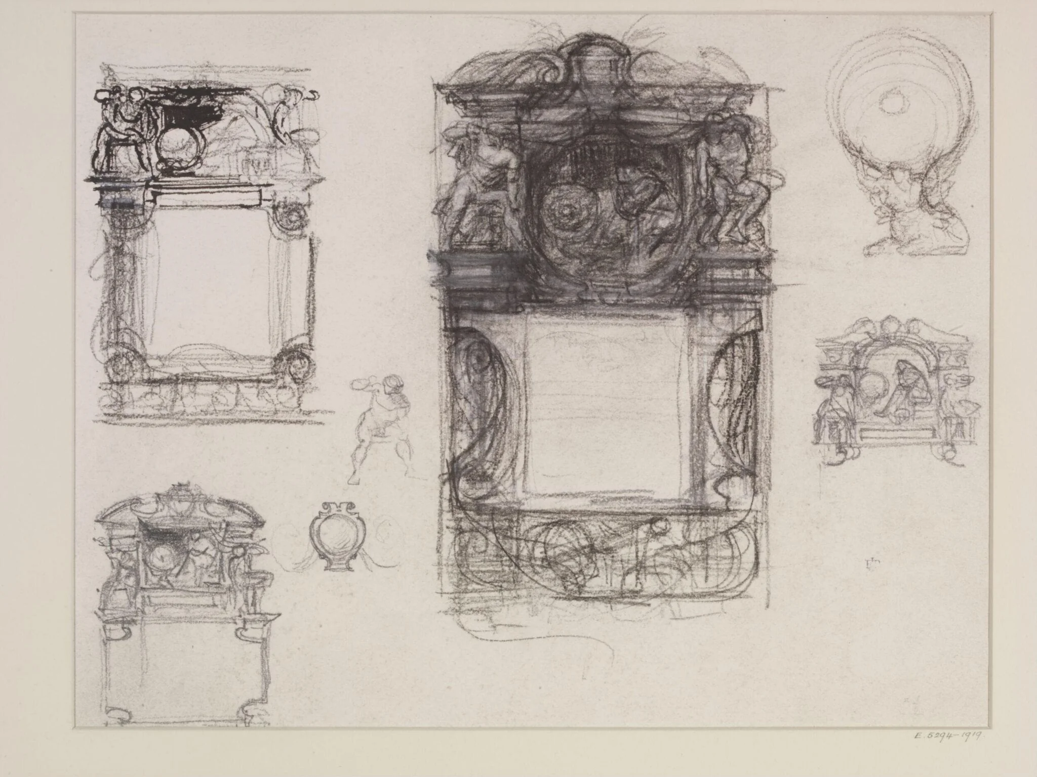 Design for a Science Certificate, Department of Science and Art, detail