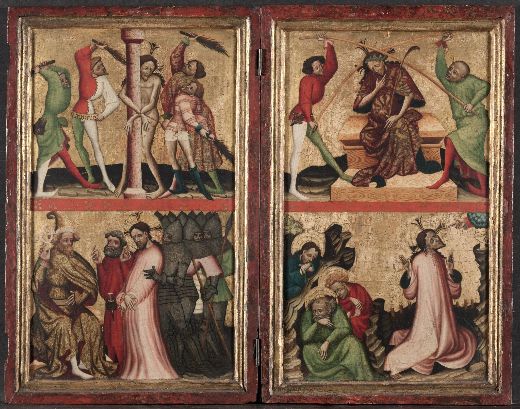 Diptych with the Passion of Christ, detail
