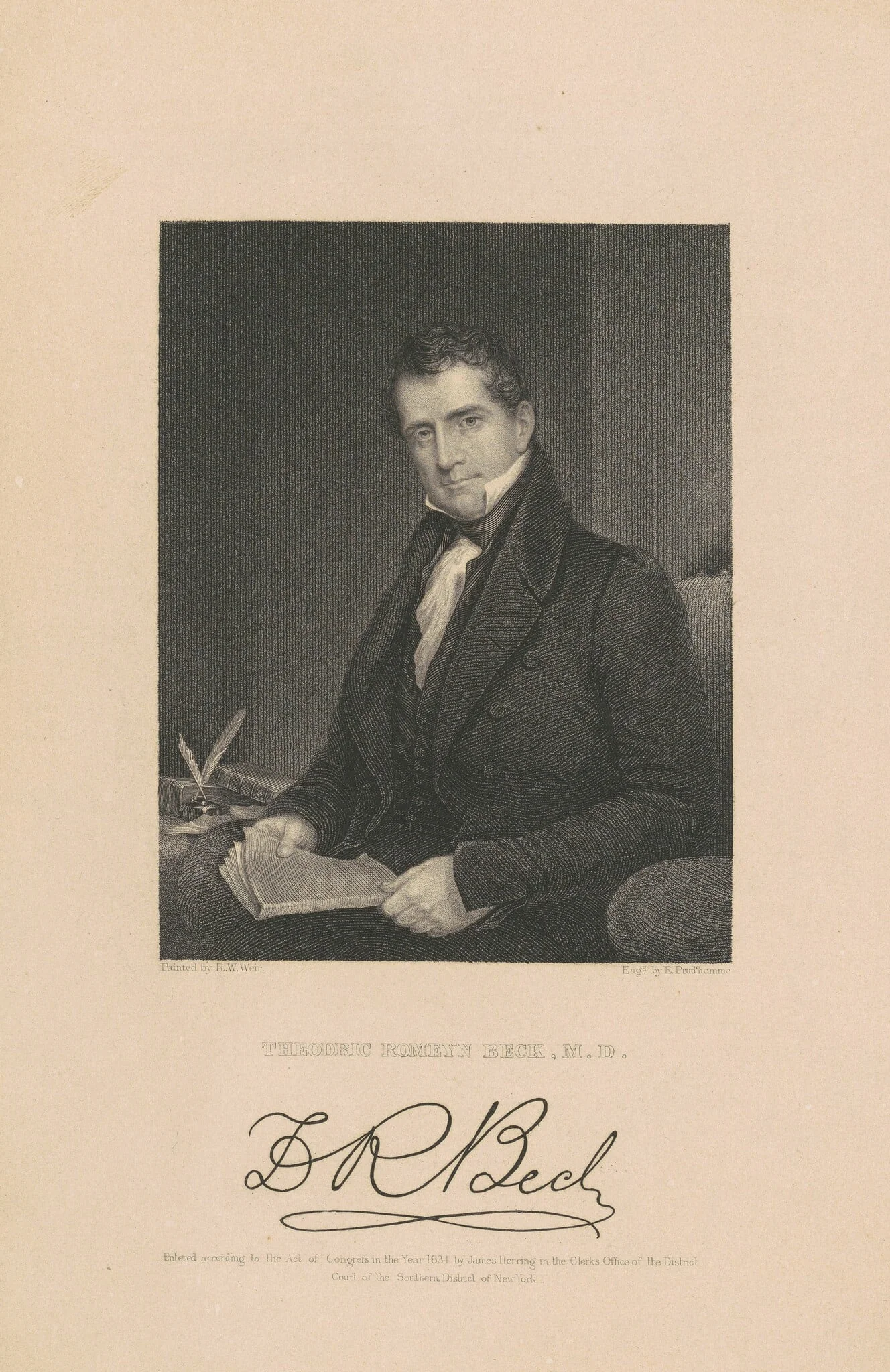 Theodric Romeyn Beck, M.D., detail