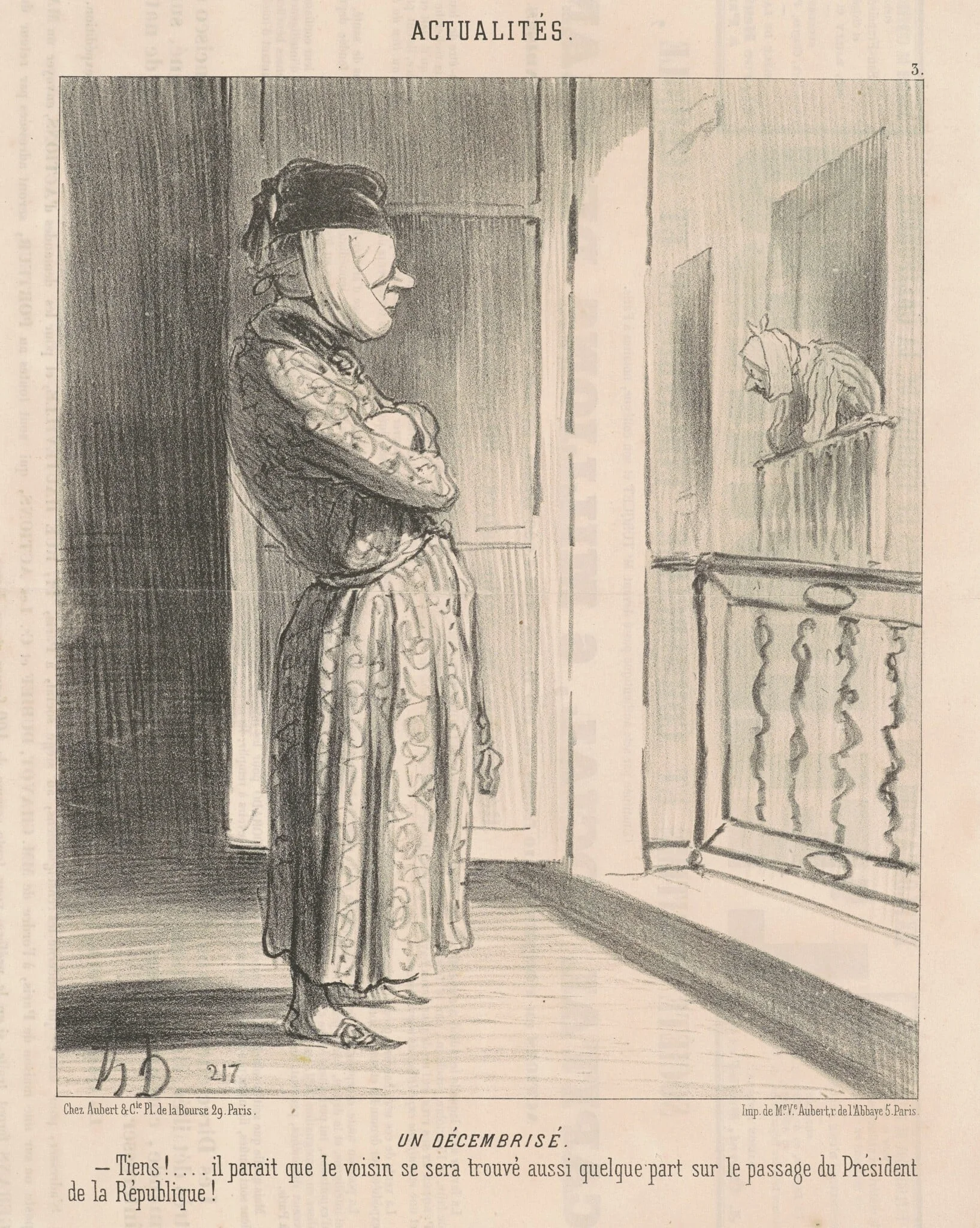 Un Décembrisé, detail