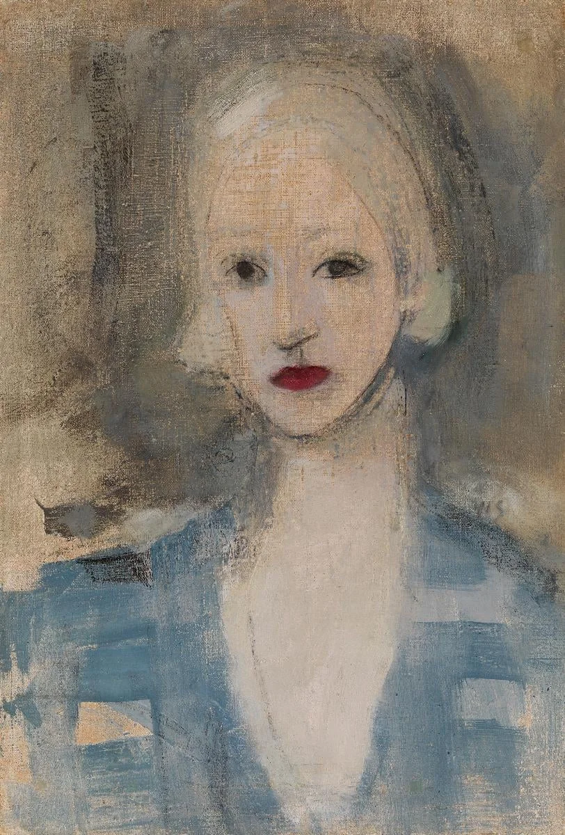 Vaalea nainen, detail