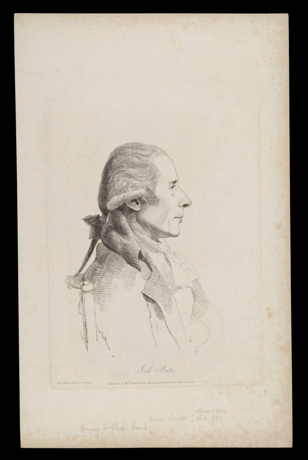 H Beard Print Collection, by George Dance, 1