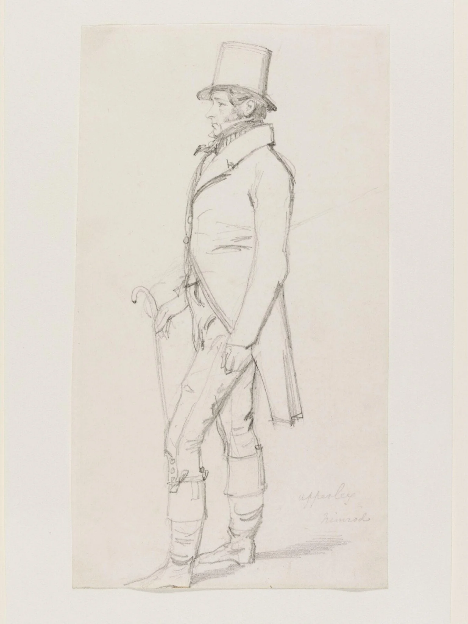 Mr. Apperley ("Nimrod"), detail