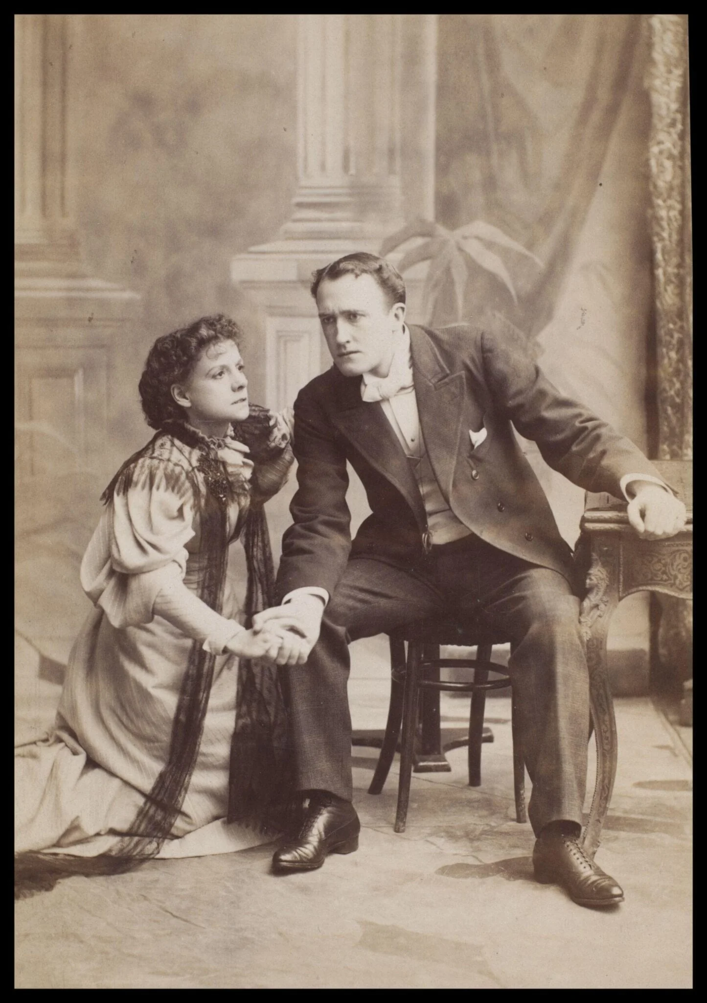 Guy Little Theatrical Photograph, detail