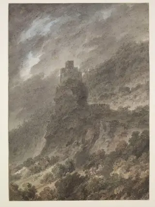 Untitled, by John Robert Cozens, watercolor, 1750
