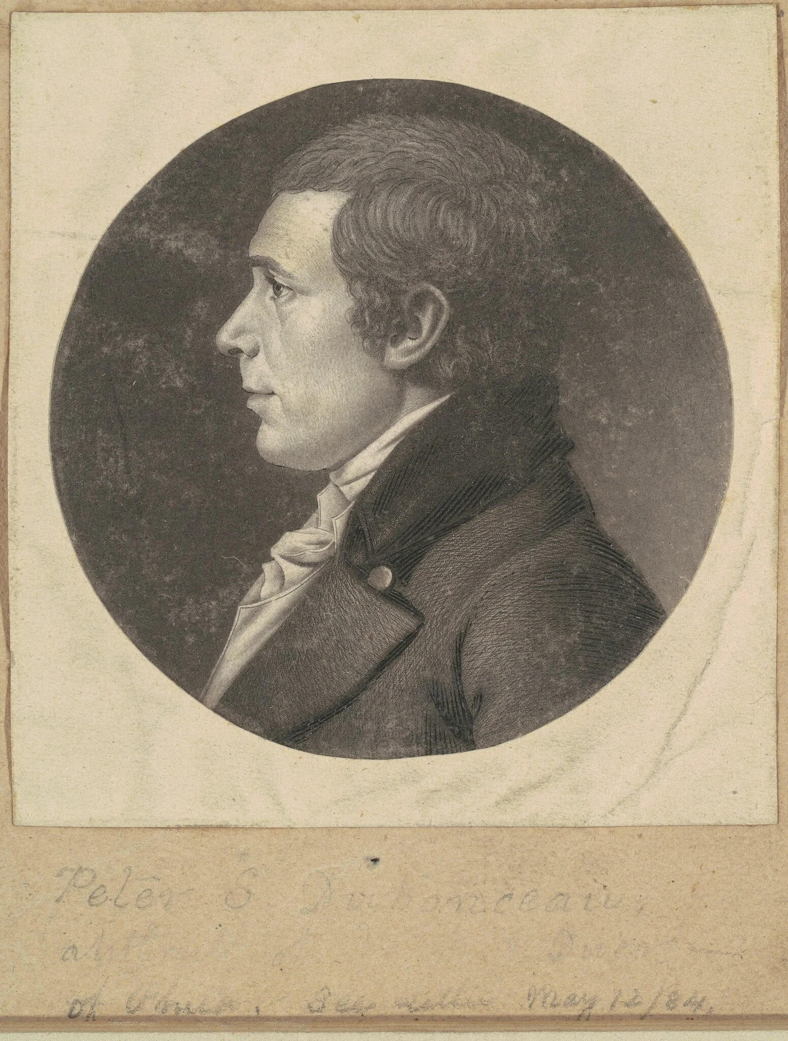 Peter Stephen DuPonceau, detail