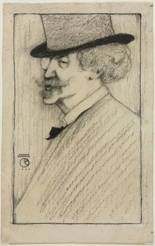 James McNeill Whistler, by Ernest Haskell, 1898
