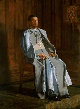 Archbishop Diomede Falconio, by Thomas Eakins, oil, 1905