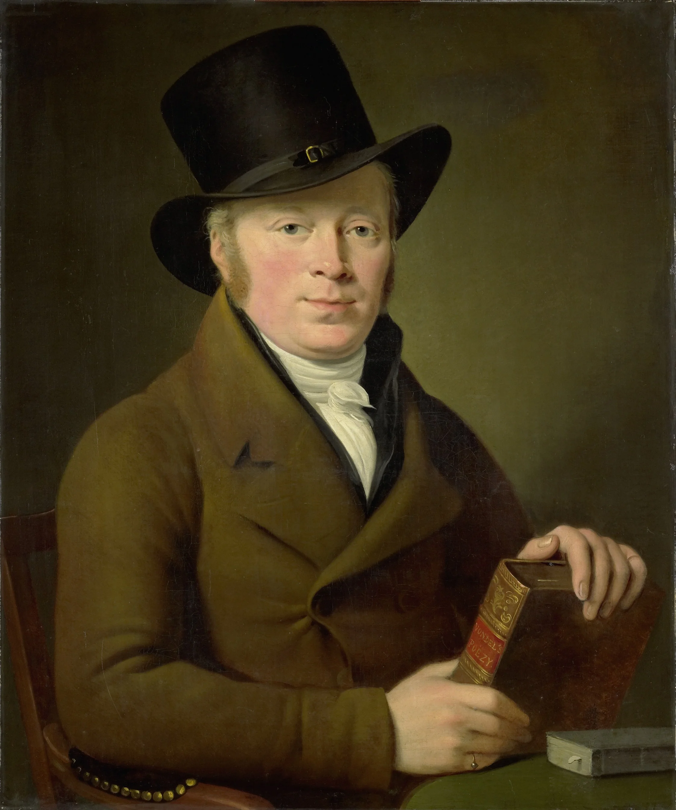 Portrait of the Poet Barend Klijn Barendsz, detail
