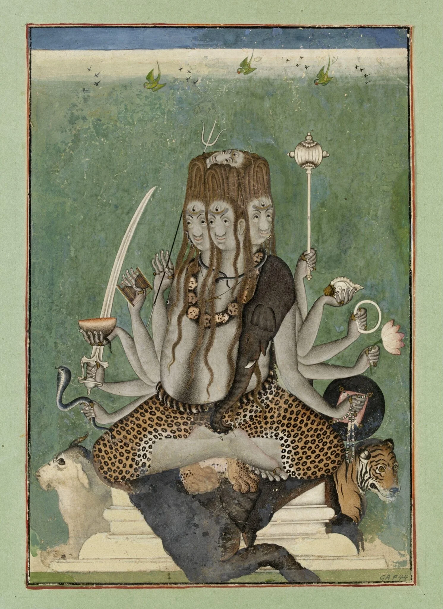 Shiva, detail