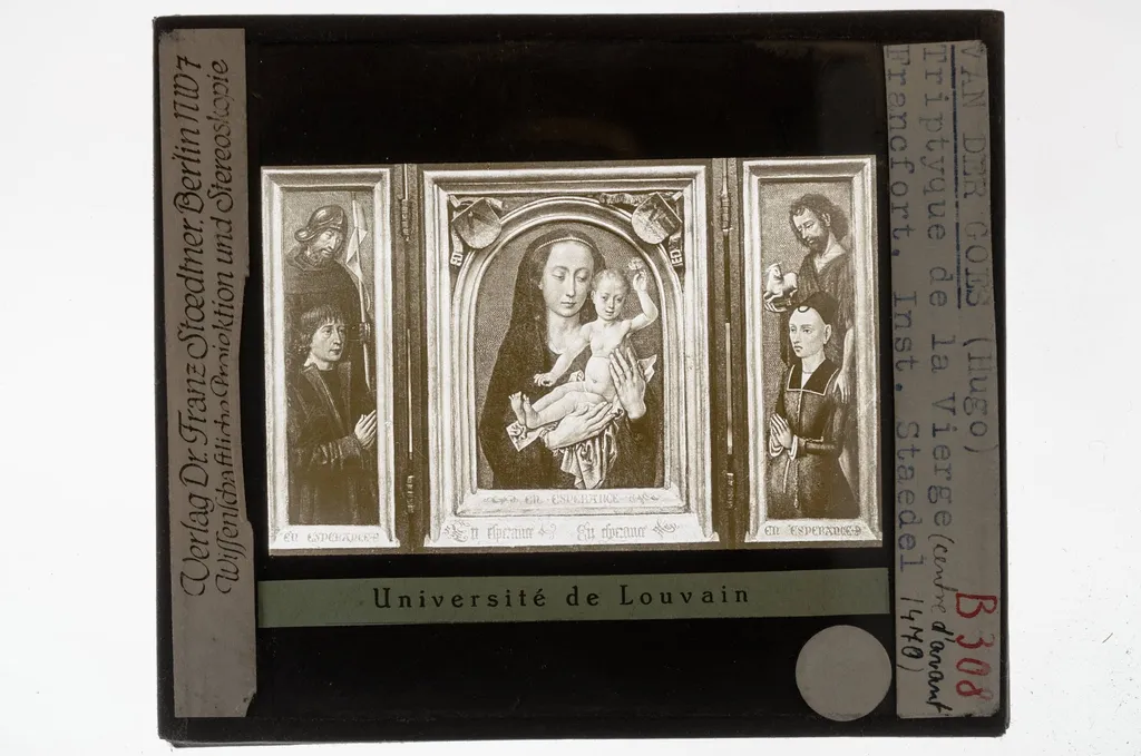 Hugo van der Goes. Triptych, by Hugo Van der Goes, unspecified
