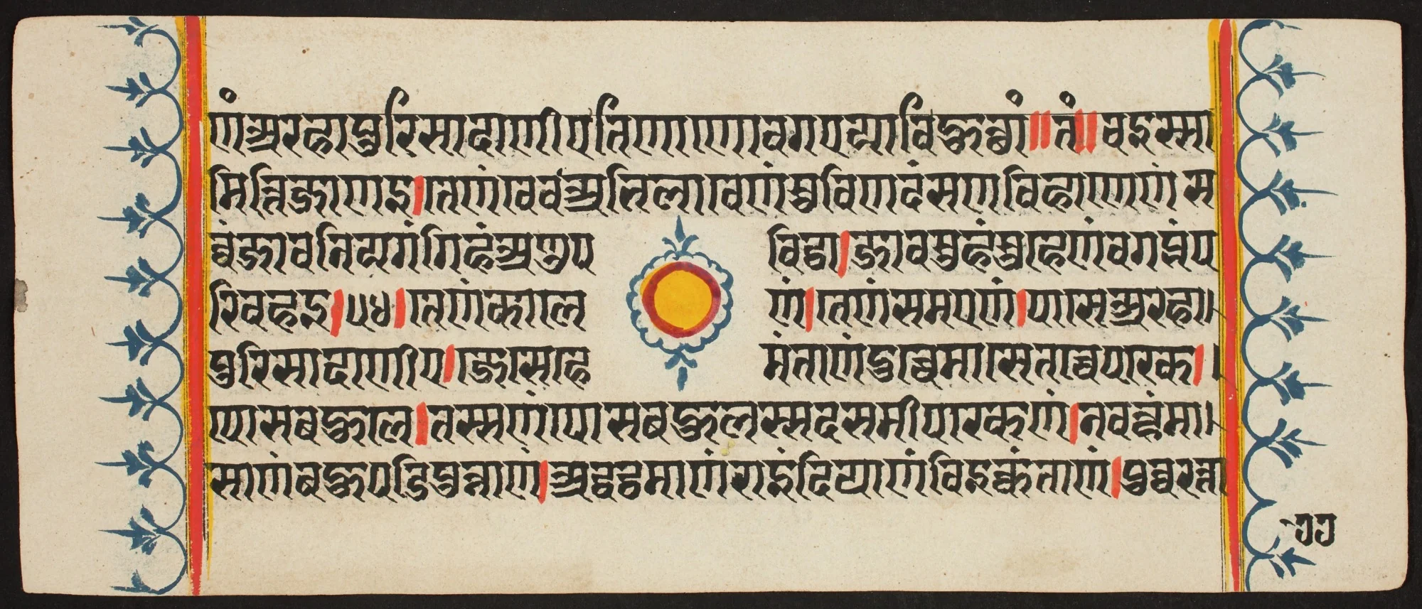 Kalpa Sutra, detail