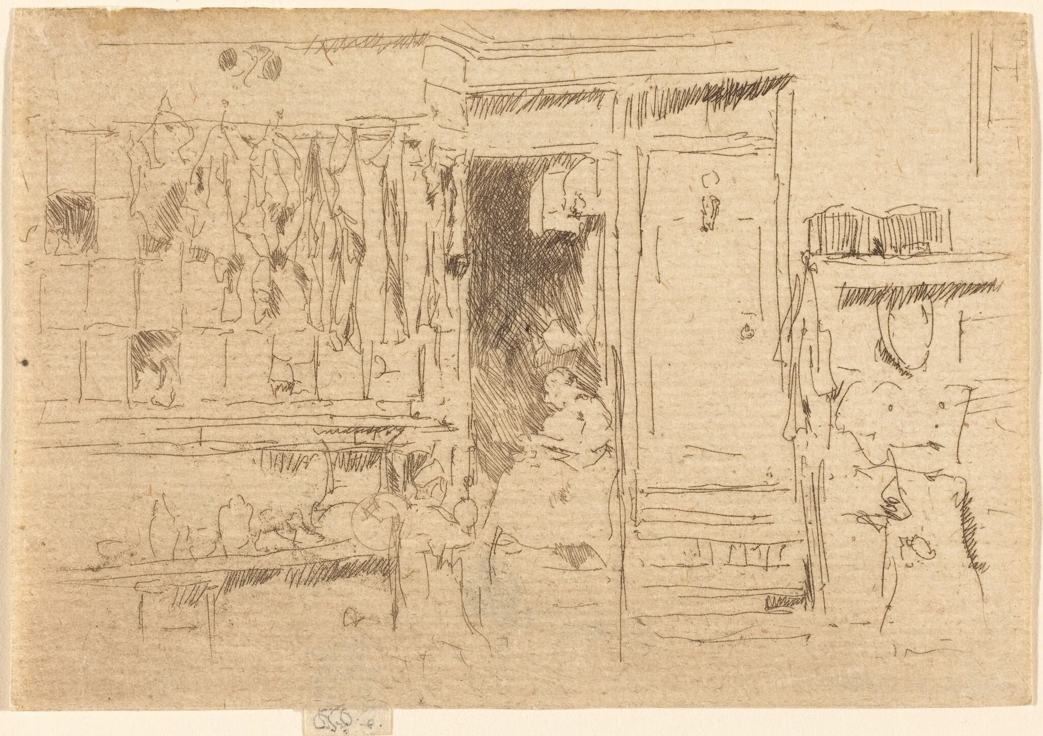 Old-Clothes Shop, No.I, detail