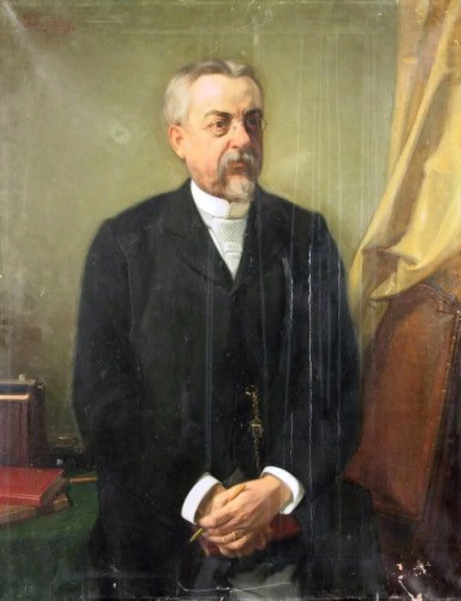 Dr. W. Brukner, detail