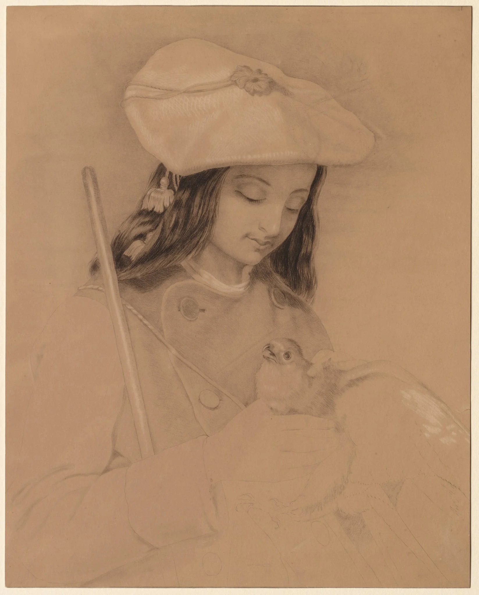 Highland Lassie, detail