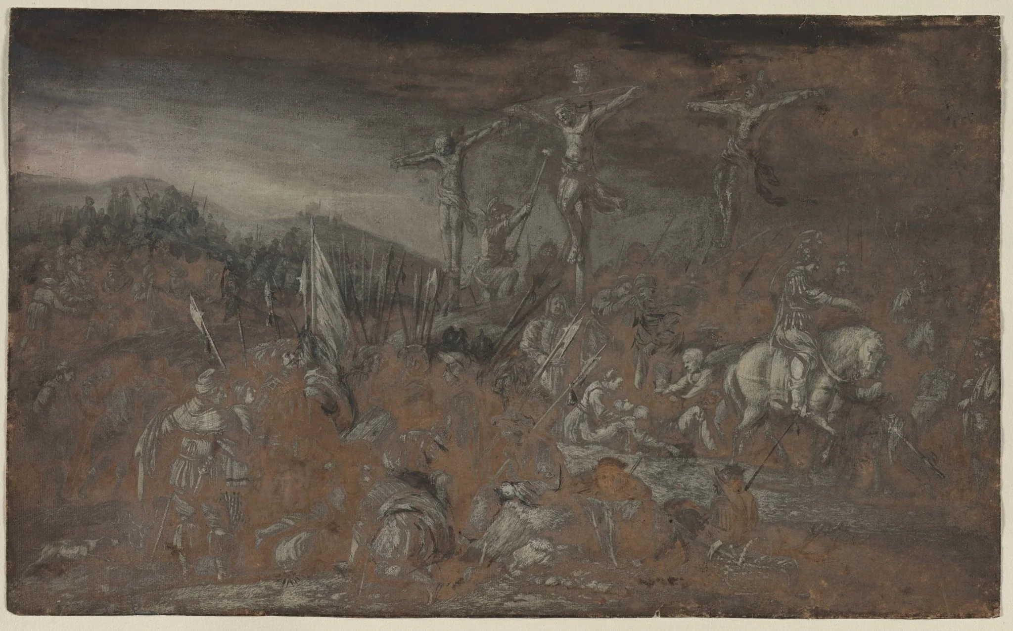 The Crucifixion, detail