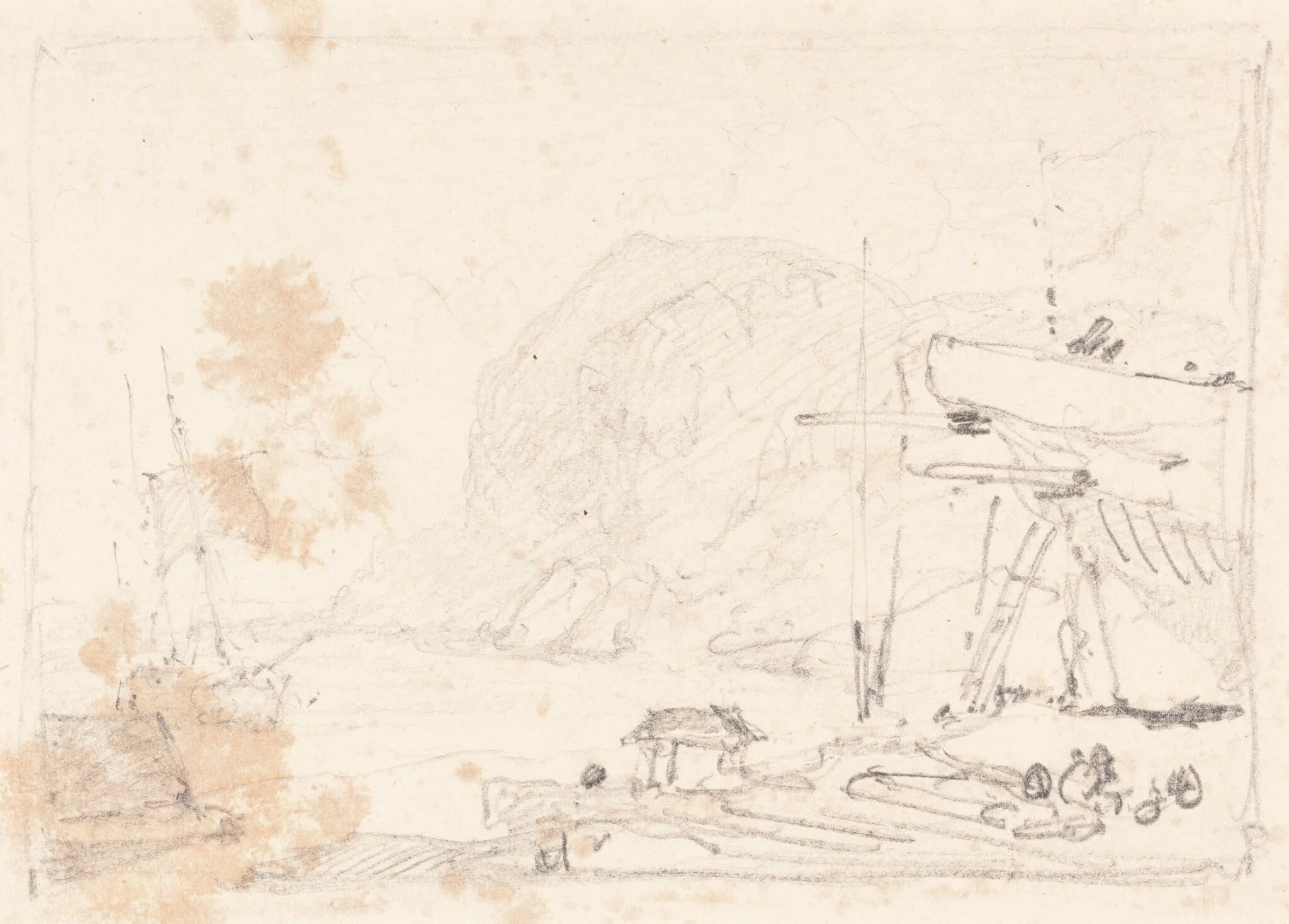 A Dry Dock, detail
