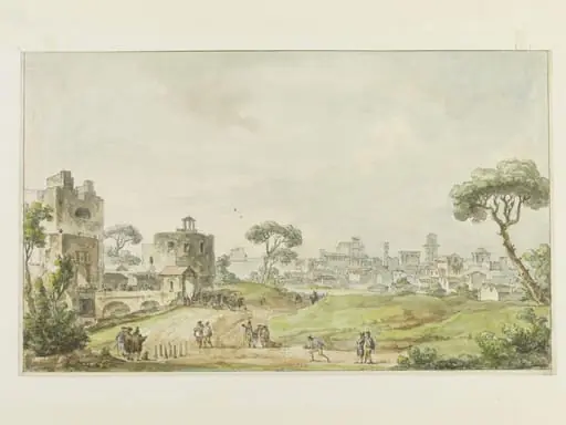 Untitled, by Louis Jean Desprez, 1785