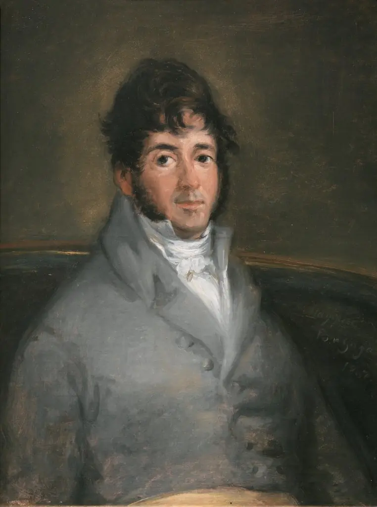 The Actor Isidoro Máiquez, by Francisco Goya, oil, 1807