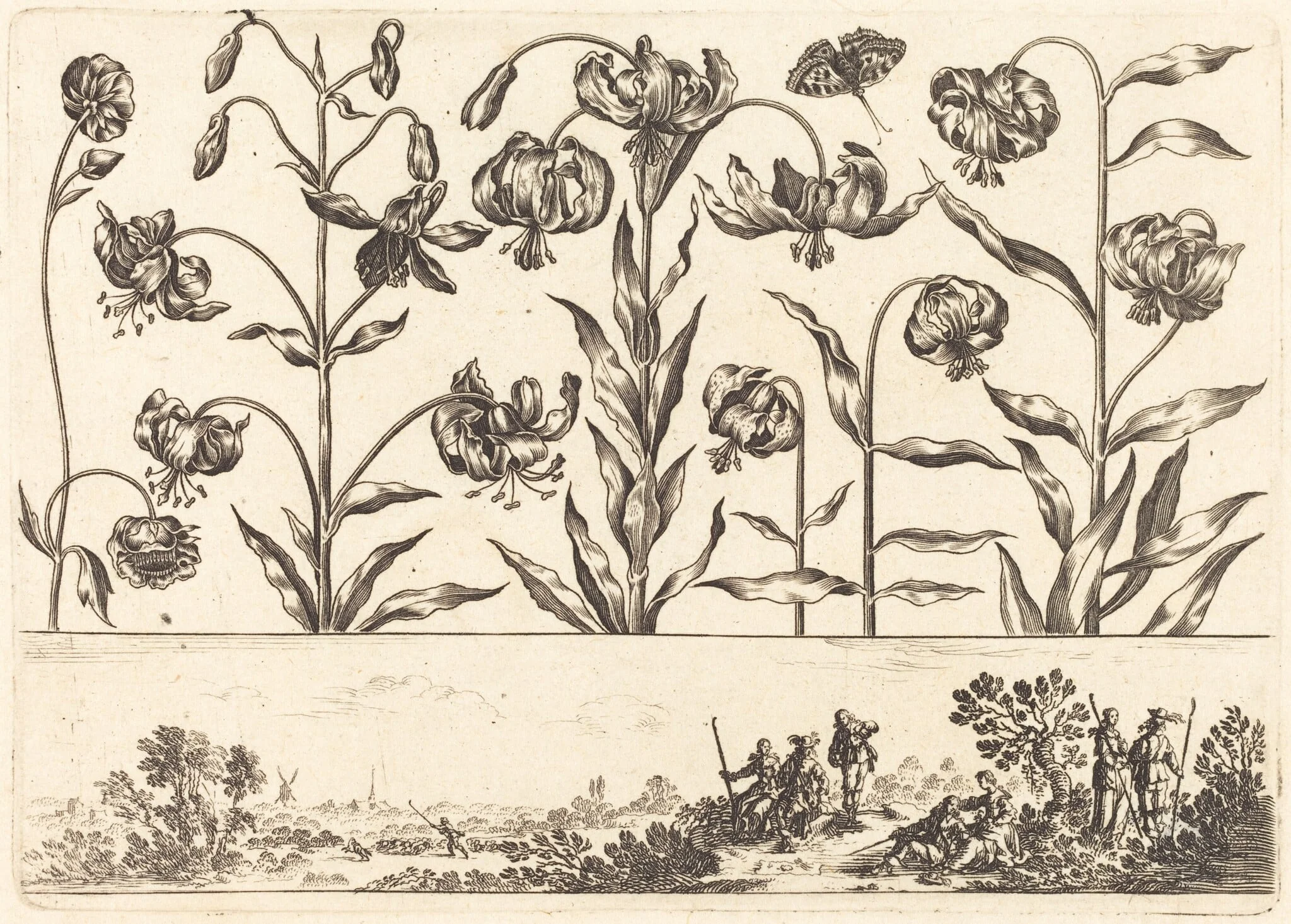 Flower Print no.5, detail