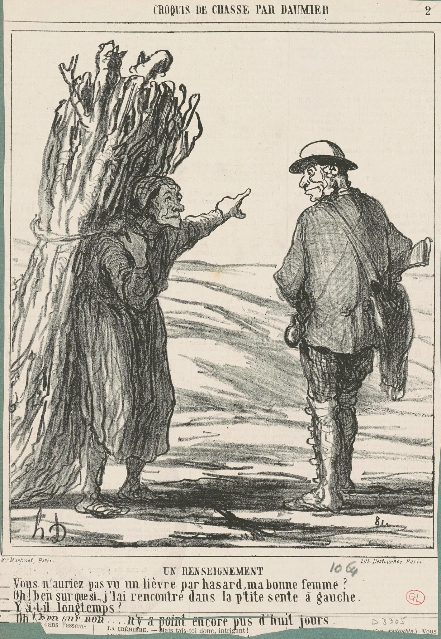 Un renseignement, detail