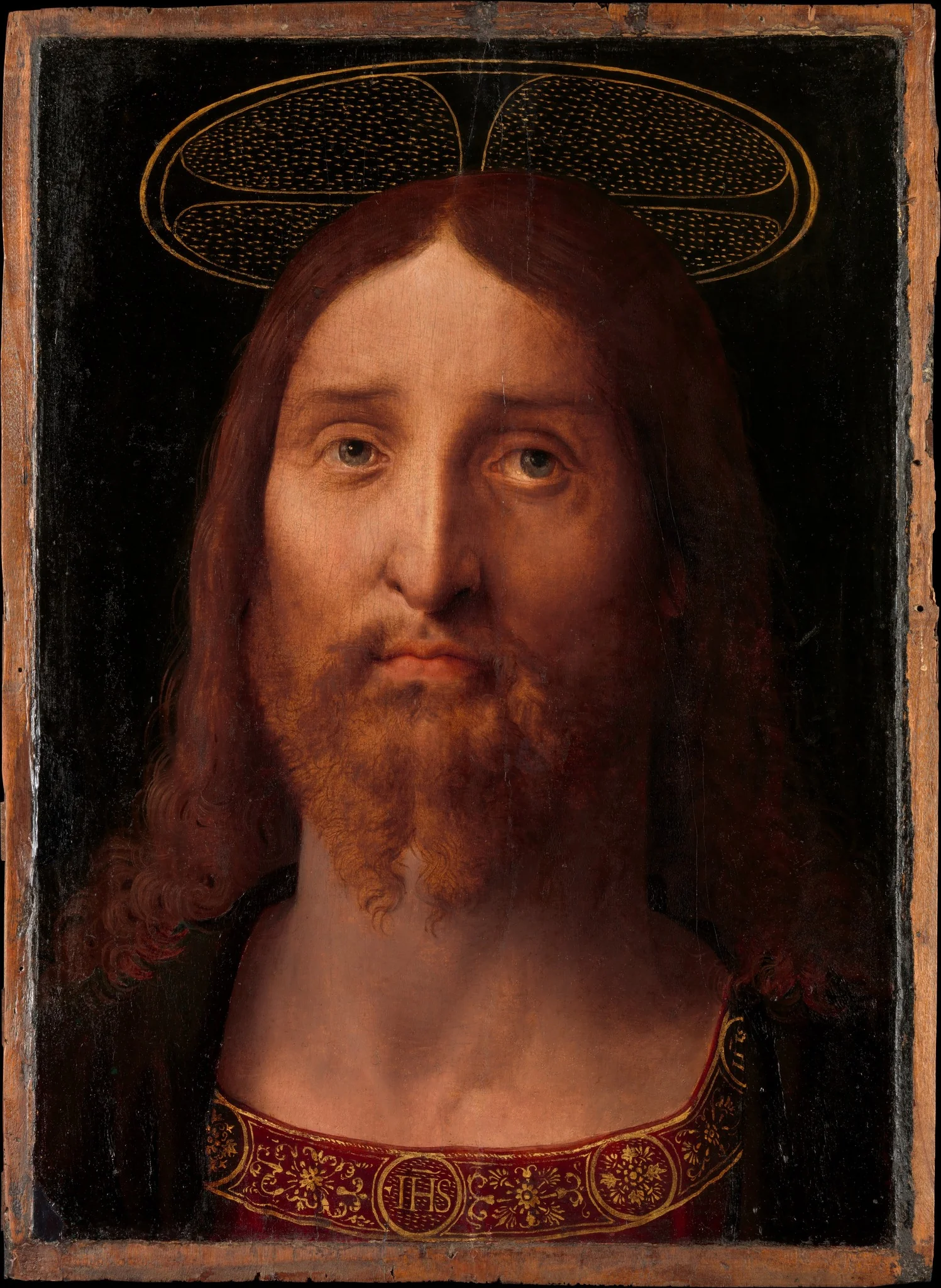Head of Christ, detail
