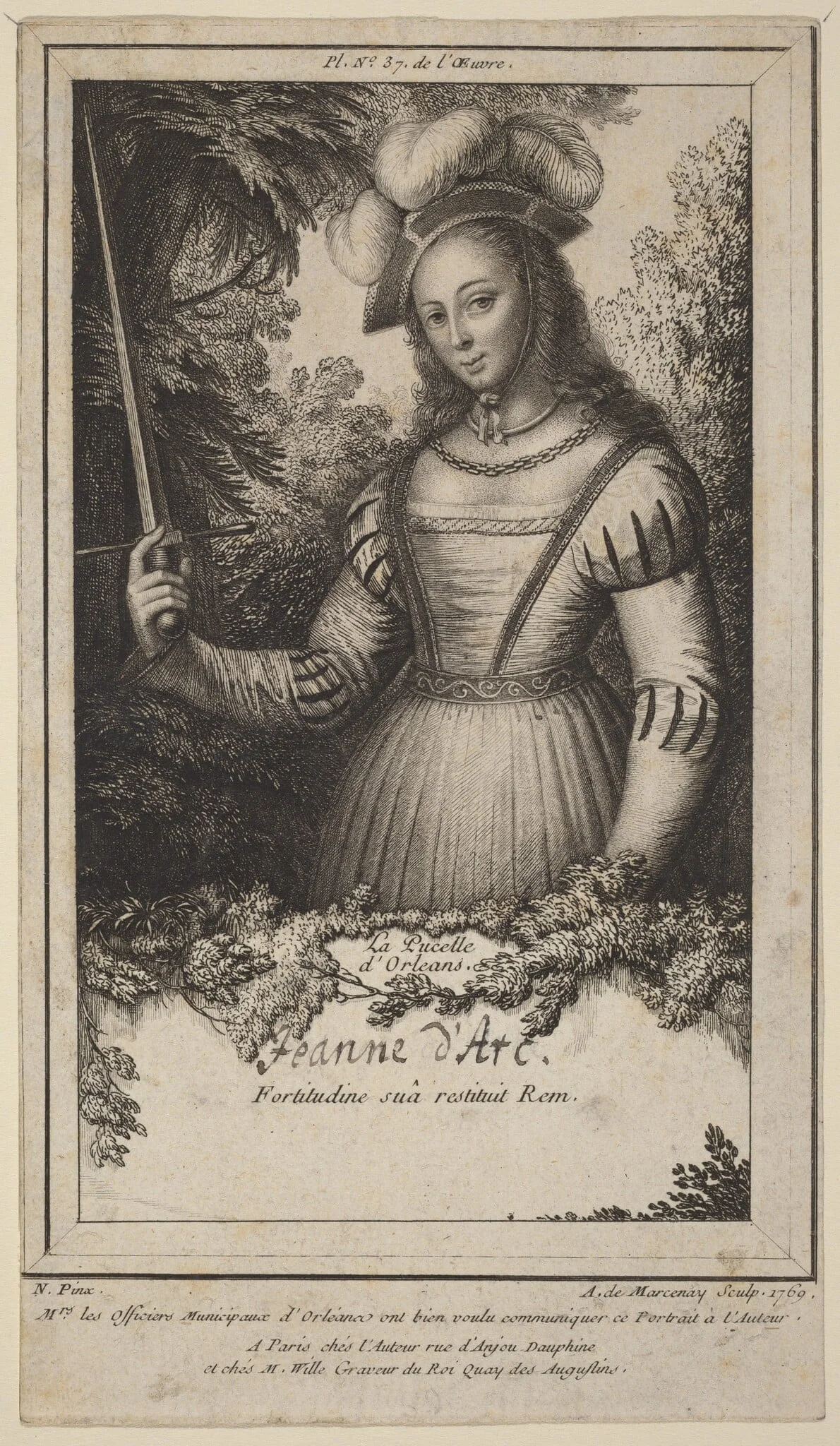 Jeanne d'Arc: La Pucelle d'Orléans, detail