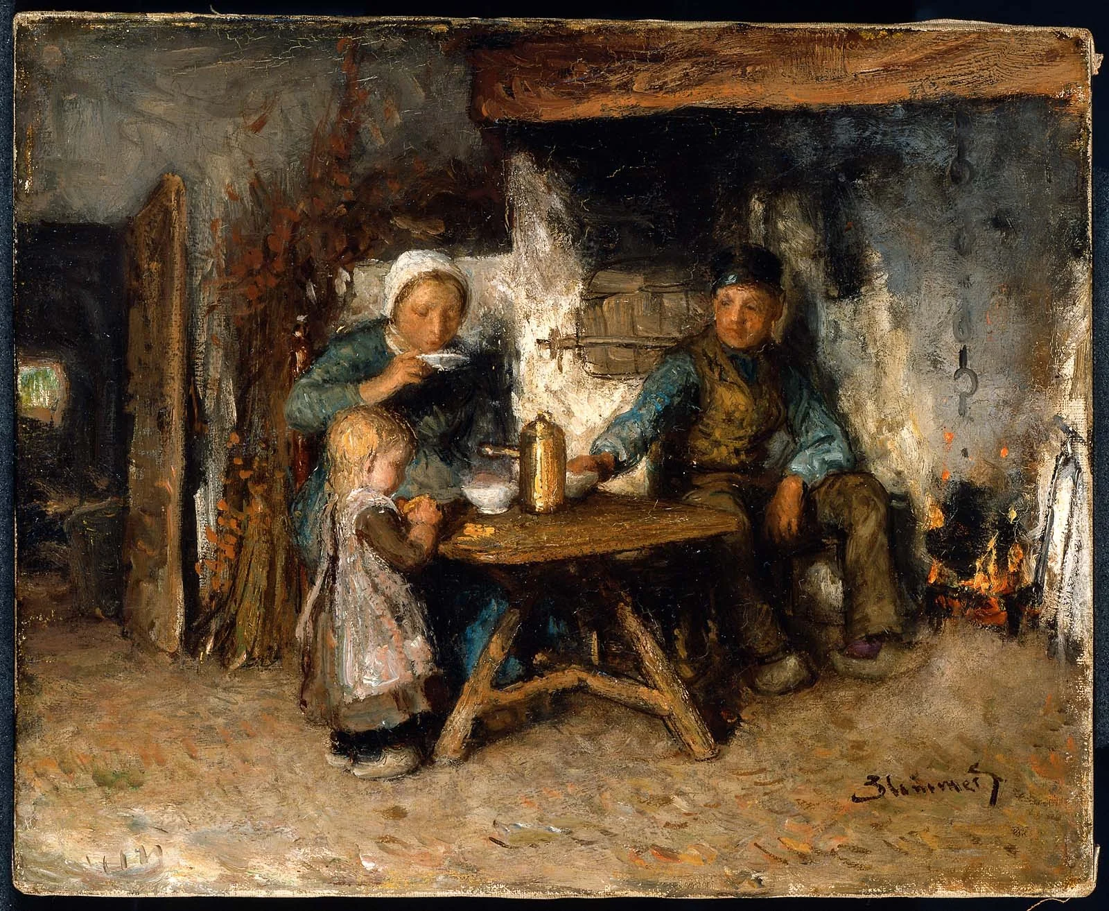 Cottage Interior, detail