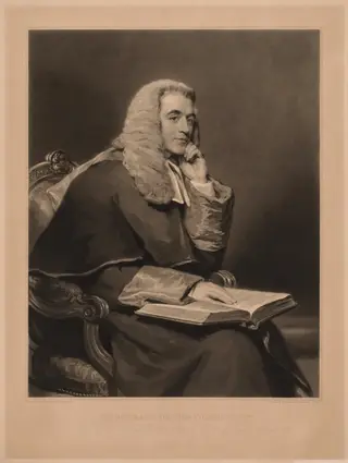 Sir John Taylor Coleridge, by Samuel Cousins, 1851
