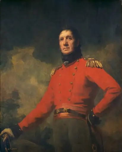 Colonel Francis James Scott, by Henry, Sir Raeburn, oil, 1804