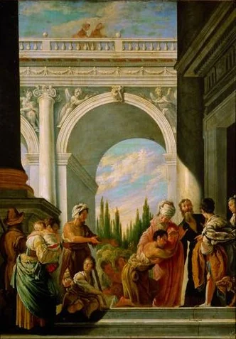 Gleichnis vom verlorenen Sohn, detail