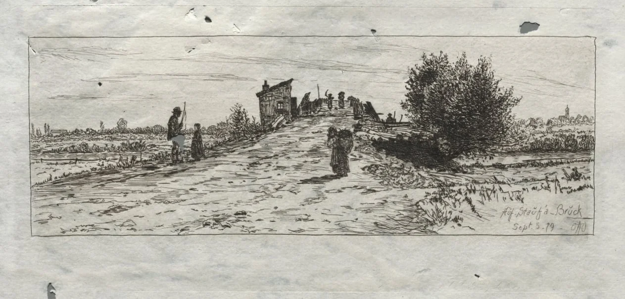 Auf Stauf a-Bruck, detail