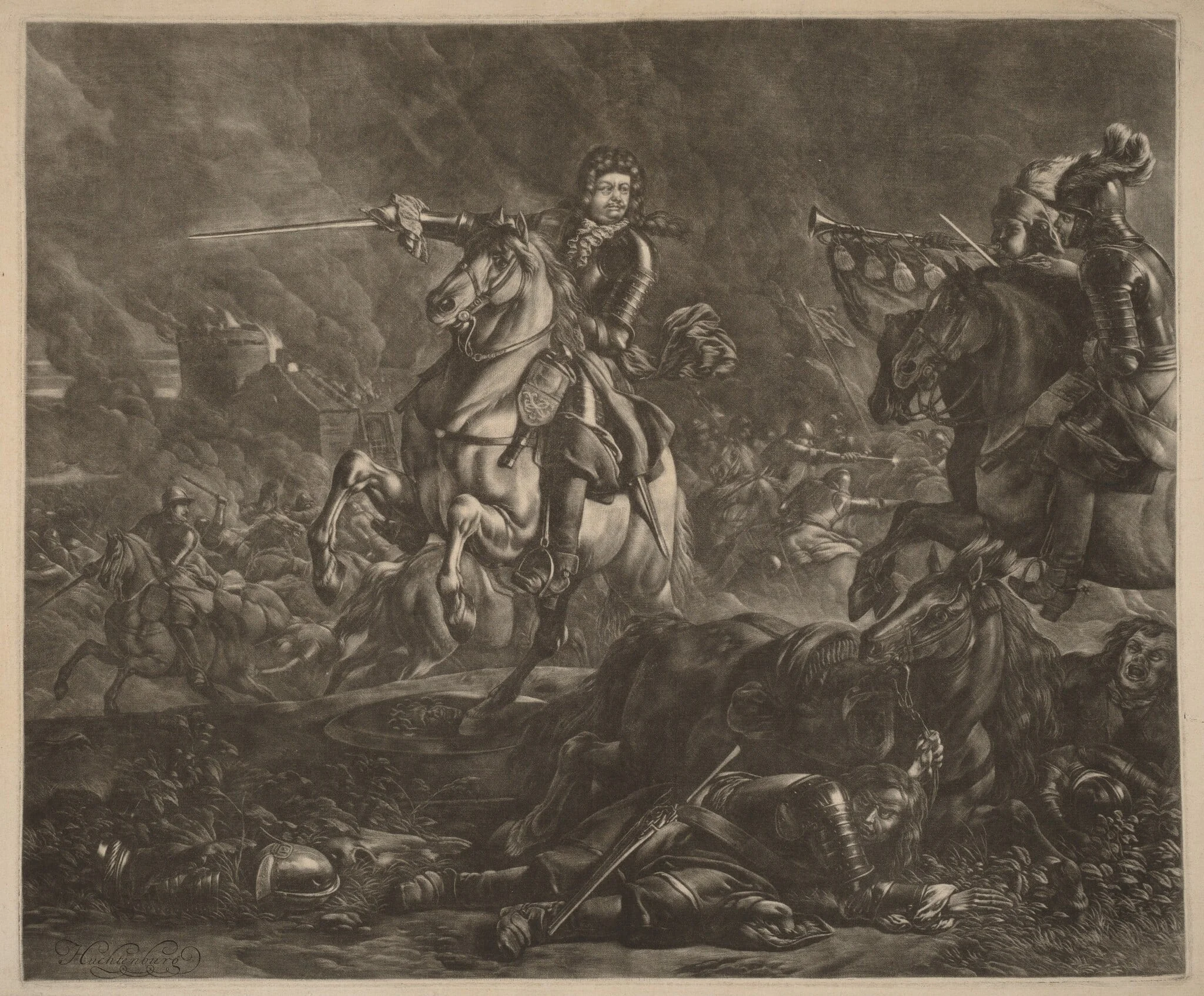 A General on Horseback (Charles of Lorraine), detail