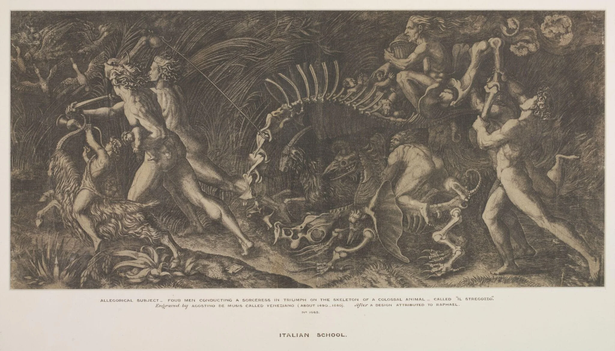 Il Stregozzo, detail