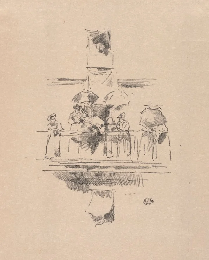 The Little Balcony, detail