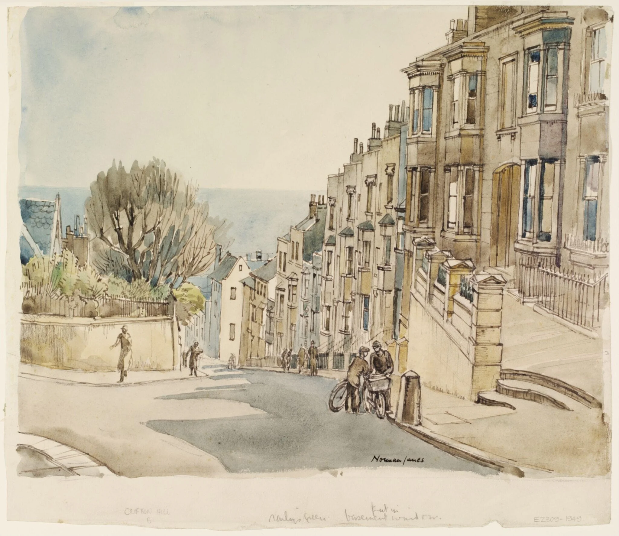 Clifton Hill, Brighton, detail