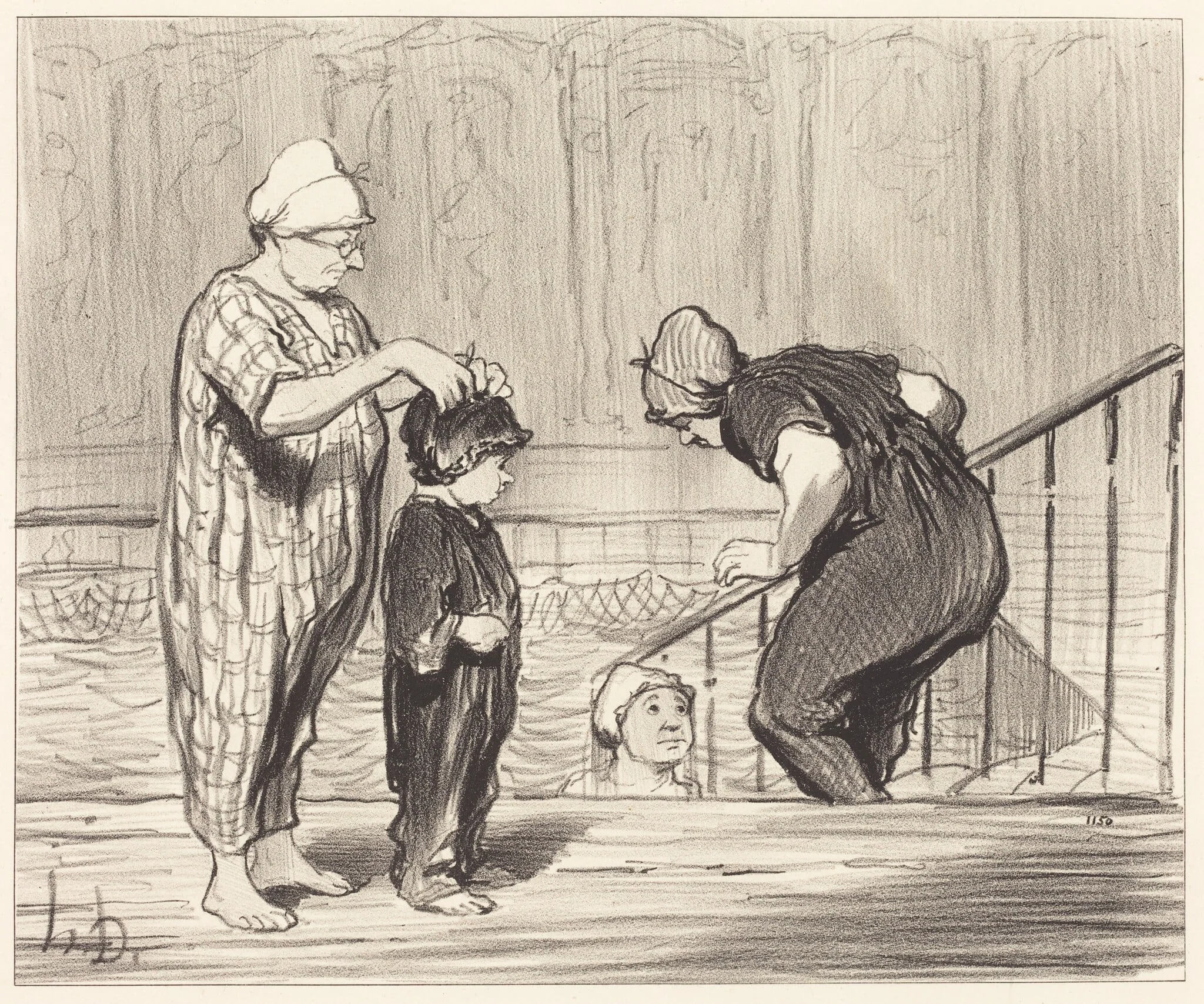 En Famille, detail