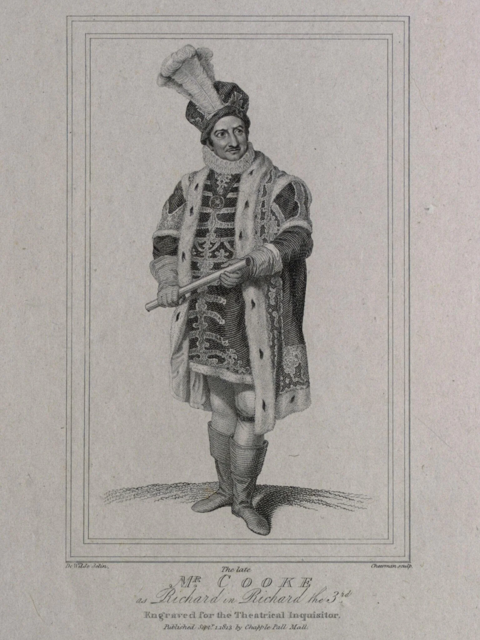 H Beard Print Collection, detail
