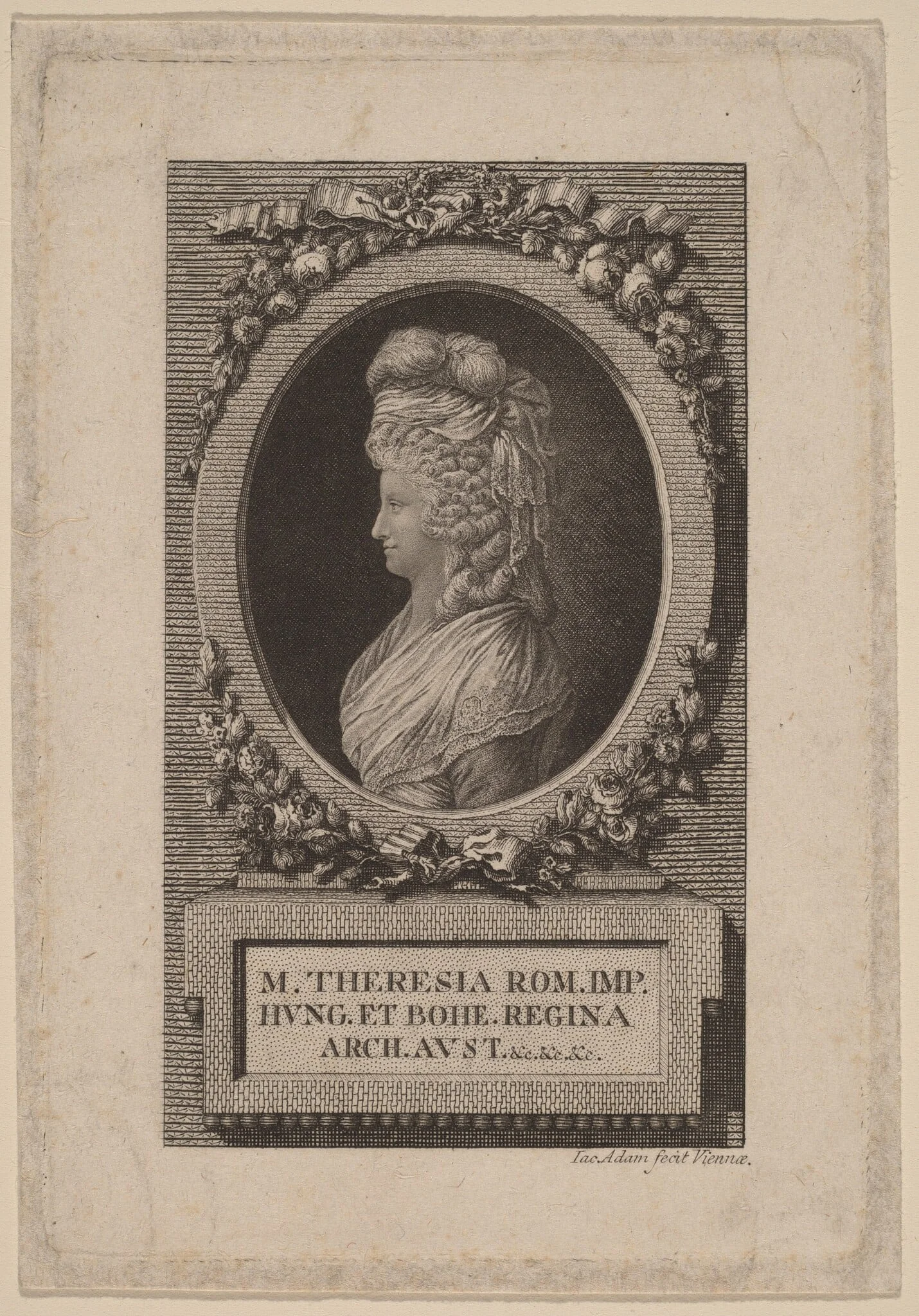 Marie-Thérèse, Holy Roman Empress, detail