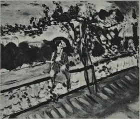 La promenade, detail