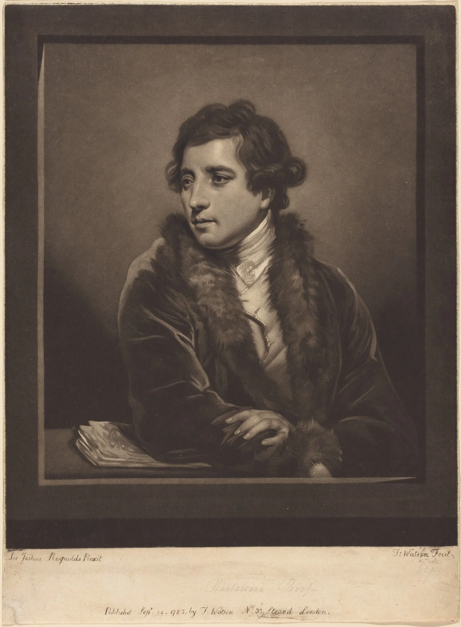 Francesco Bartolozzi, detail