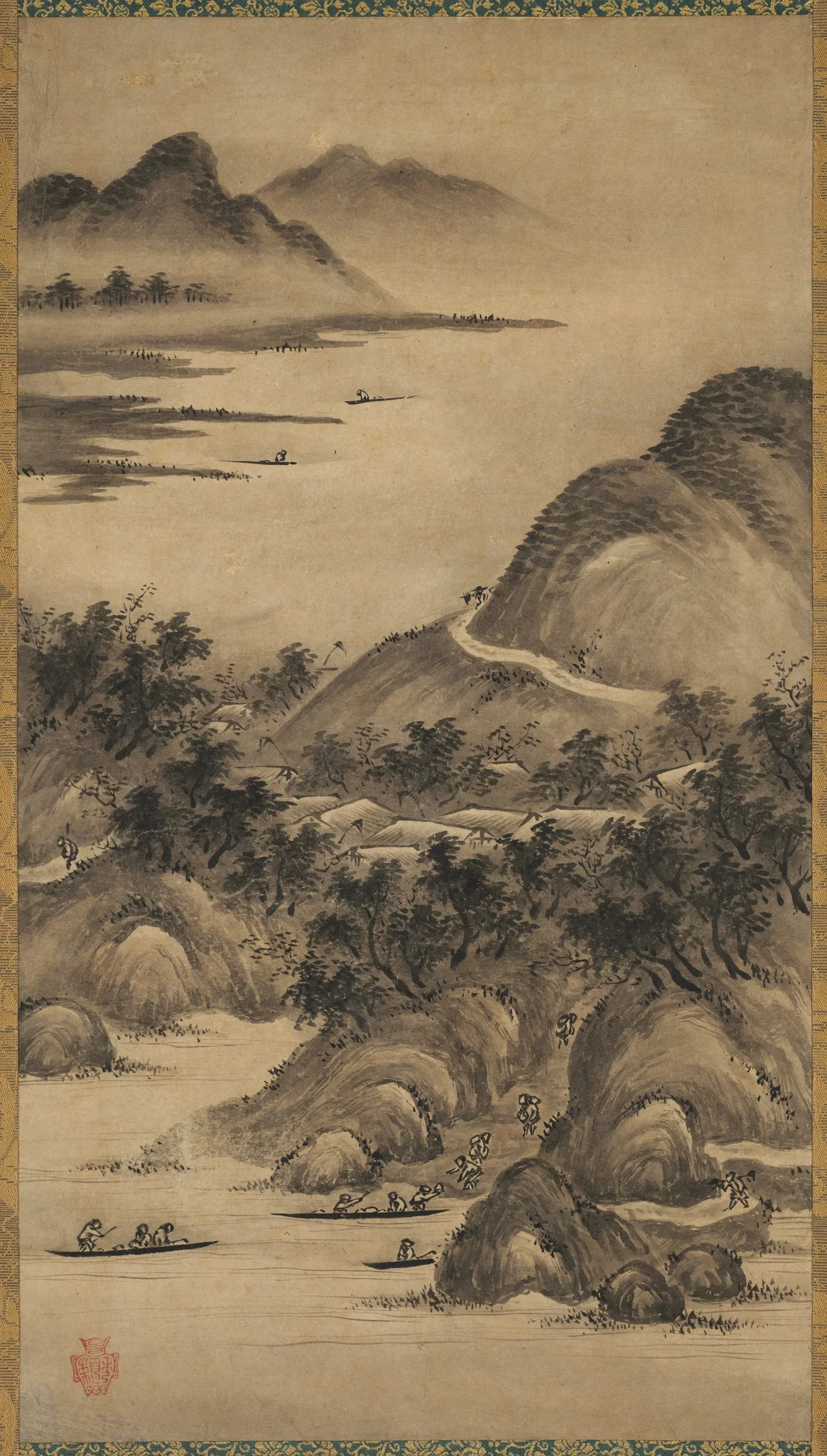Seasonal Landscapes, detail