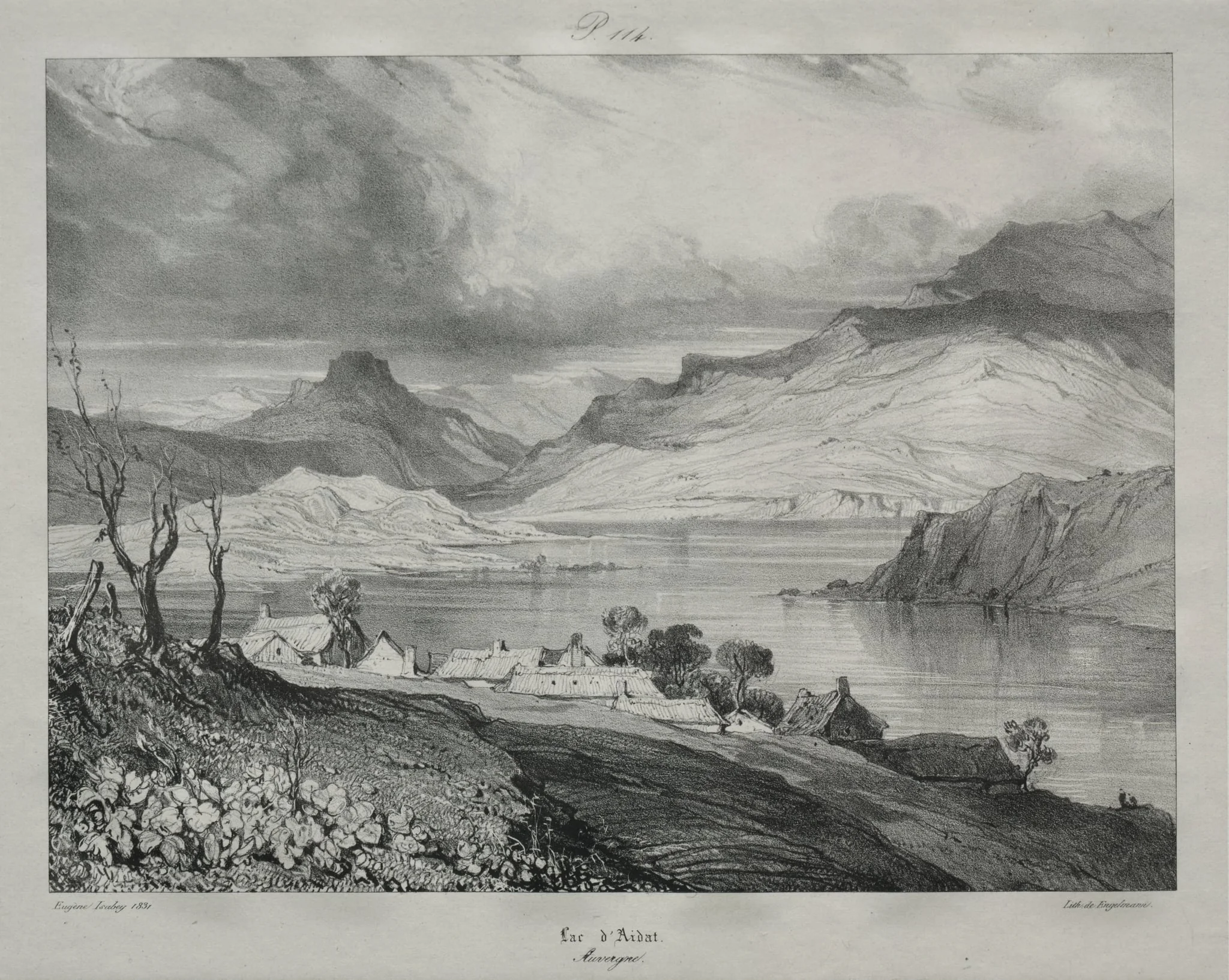 Auvergne: Lac d'Aidat, Auvergne, detail