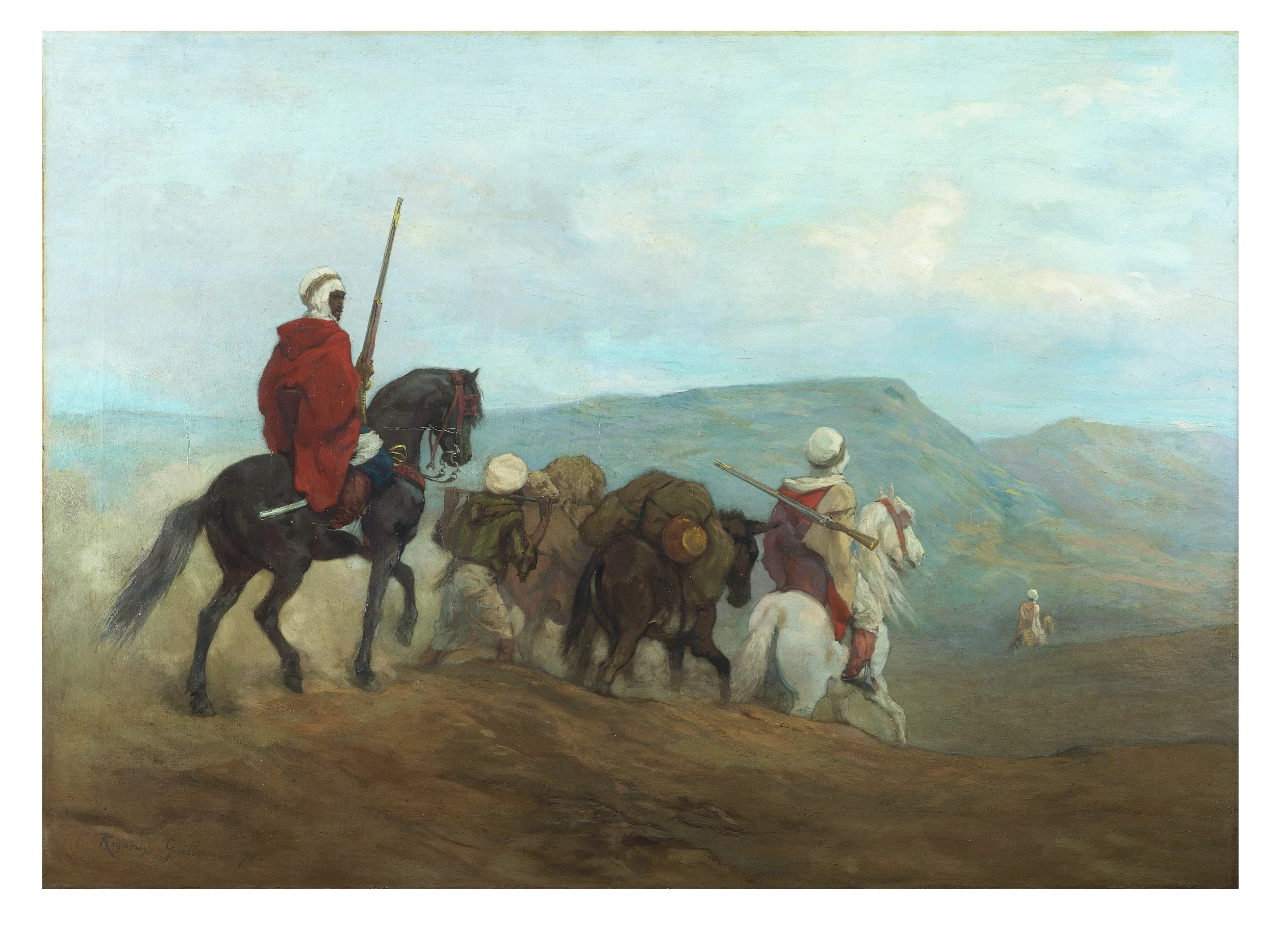 Arab Horse Soldiers, detail