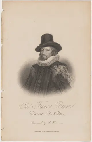 Sir Francis Bacon, by Samuel Freeman, 1815